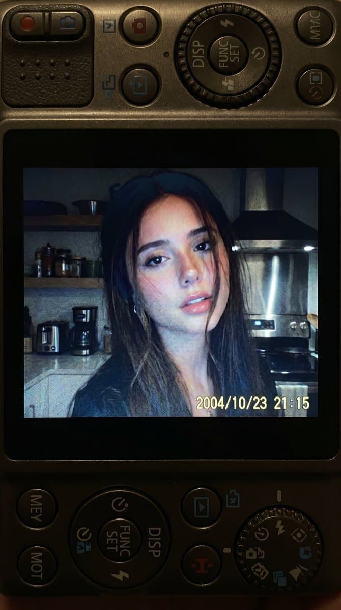 Nostalgic 2000s Digital Camera Snapshot - Nano Banana Pro AI Prompt for Social Media Post