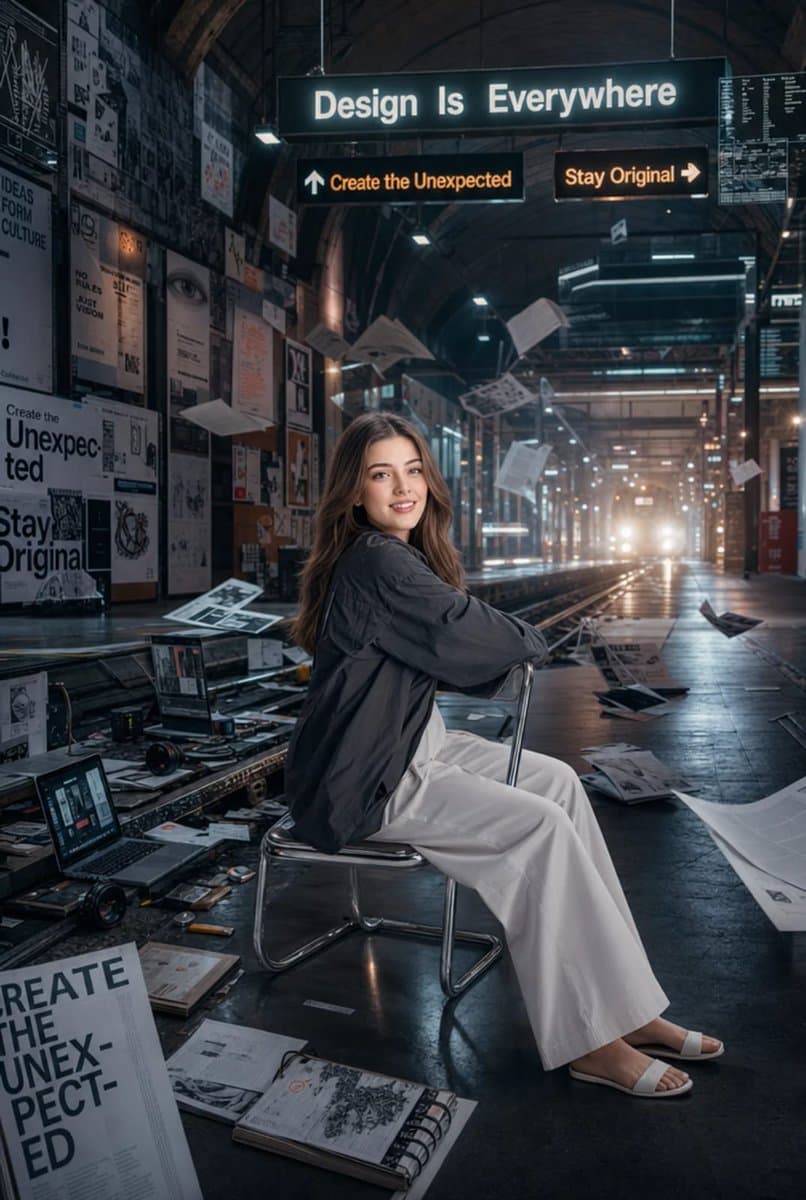 Surreal Cinematic Subway Studio